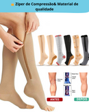Par de Meias de Compressão com Zíper SPRRTOR | Alívio Imediato
