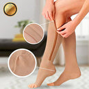 Par de Meias de Compressão com Zíper SPRRTOR | Alívio Imediato