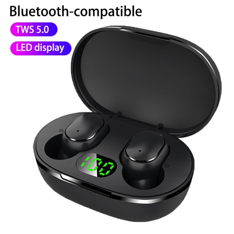 Fones de ouvido Bluetooth Sem fio -TWS E6S